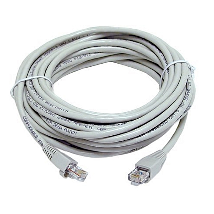 UTP CAT6 RJ45 UTP Patch Cable - 5 Metre Grey | Jumia Ghana