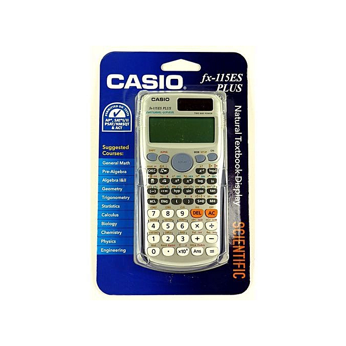 Buy Casio FX 115ES-PLUS Scientific Calculator - Grey online | Jumia Ghana