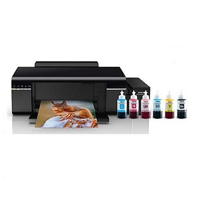 Epson L805 Colour Inkjet Wireless Printer - Black | Jumia Ghana