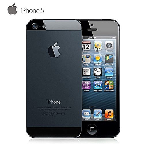 Buy Apple IPhone 5 - Black - 16GB - 1GB Ram - 4 Inch Refurbished online | Jumia Ghana