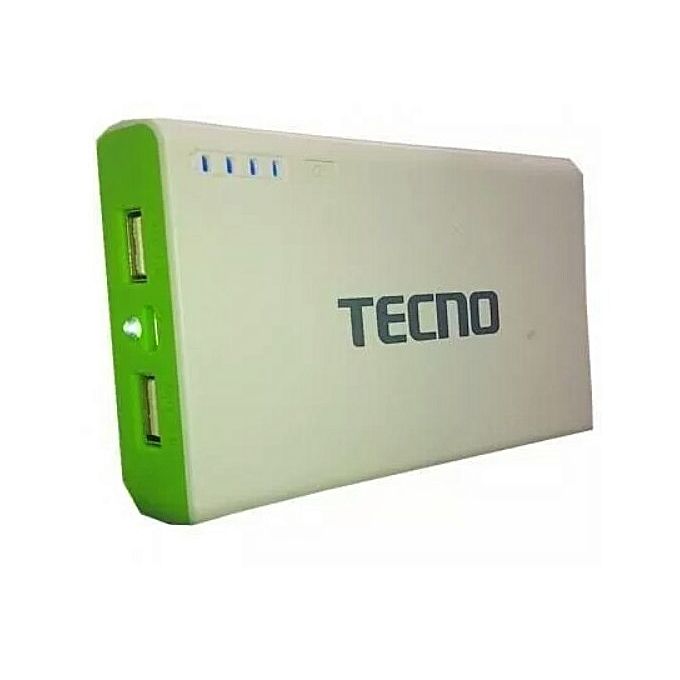 Tecno Power Bank 60,000mAh White/Green Buy online Jumia Ghana