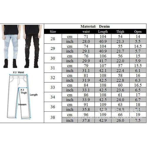 Shop Generic Men's Ripped Skinny Elastic Jeans-Black Online | Jumia Ghana