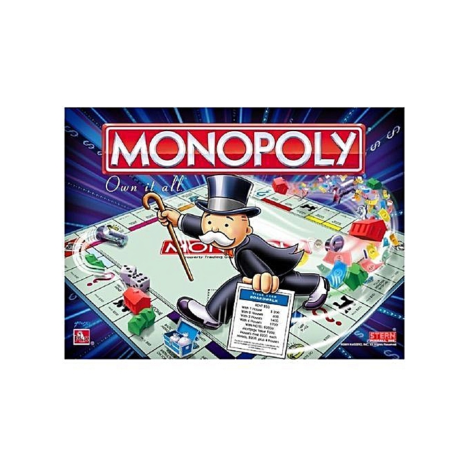 Buy White Label Monopoly Global Village - The Property Trading Board