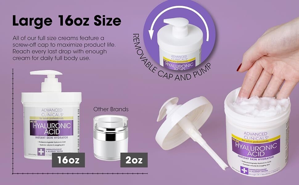 Hyaluronic Acid Body Cream