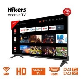 Hikers 50'' Frameless Smart Android TV - Black JMA - NLG Ghana