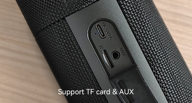 Support 3.5MM Aduio and TF Card Playback