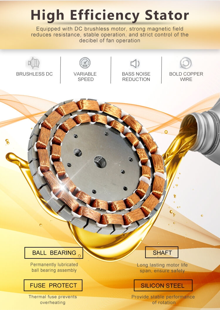 24 Inch 600 mm Orient Short Blade Ceiling Fan to Nigeria Ghana