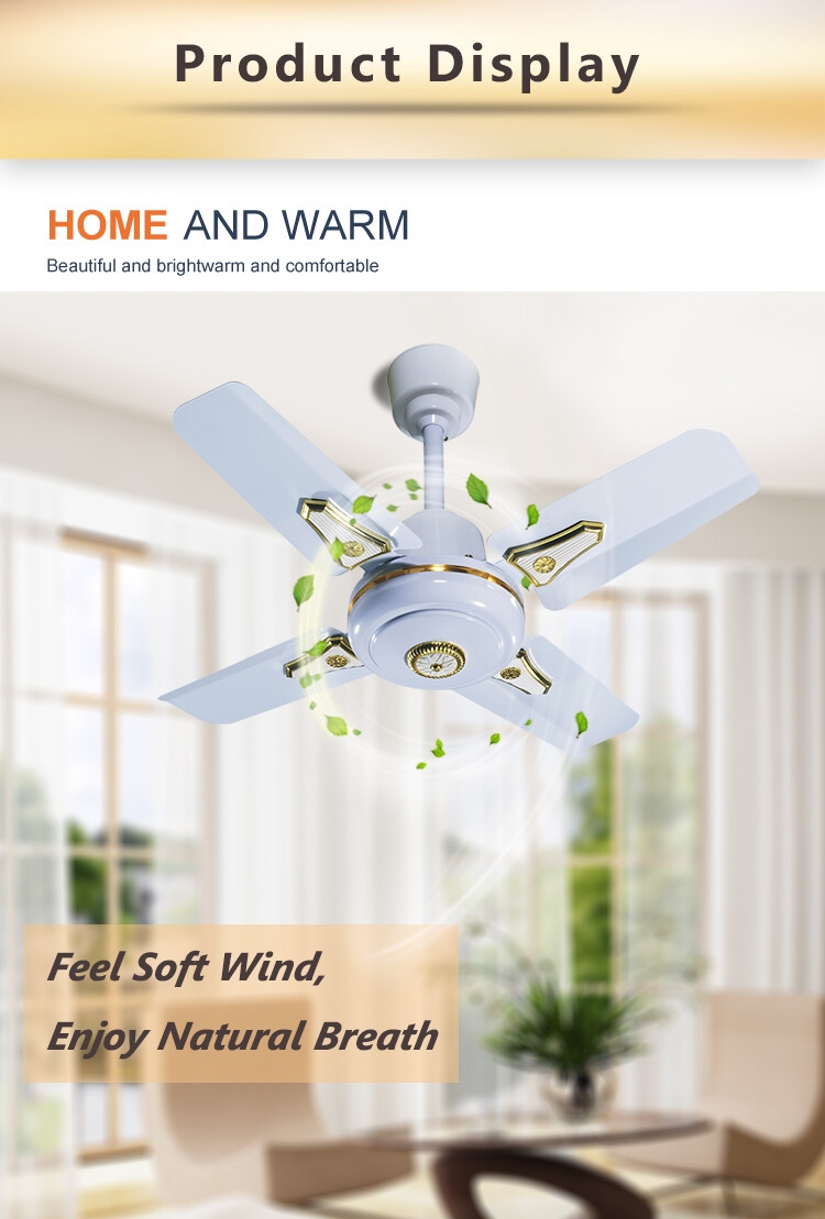 24 Inch 600 mm Orient Short Blade Ceiling Fan to Nigeria Ghana