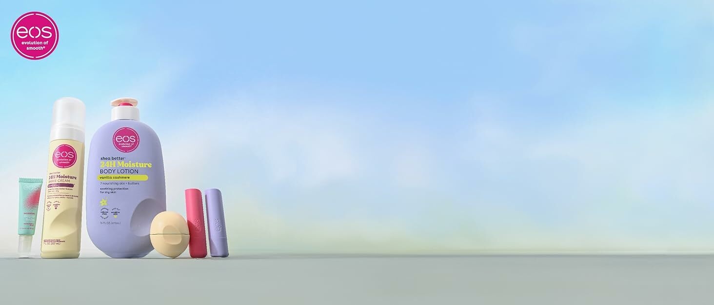 image of eos skincare products