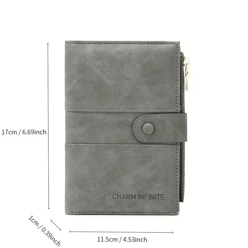 new id bag anti theft rfid passport clip zipper buckle certificate holder multi functional travel passport bag ticket holder 1