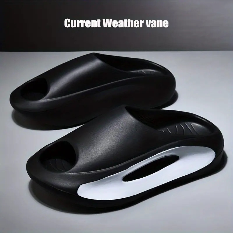 mens slippers comfortable lightweight open toe shoes for indoor outdoor shower bathroom spring and summer details 9