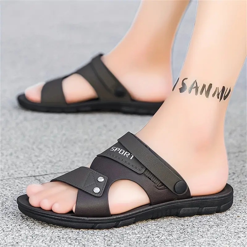 男士大码情侣户外两用拖鞋,户外运动,防滑软底驾驶鞋,沙滩露趾拖鞋 商品详情 8