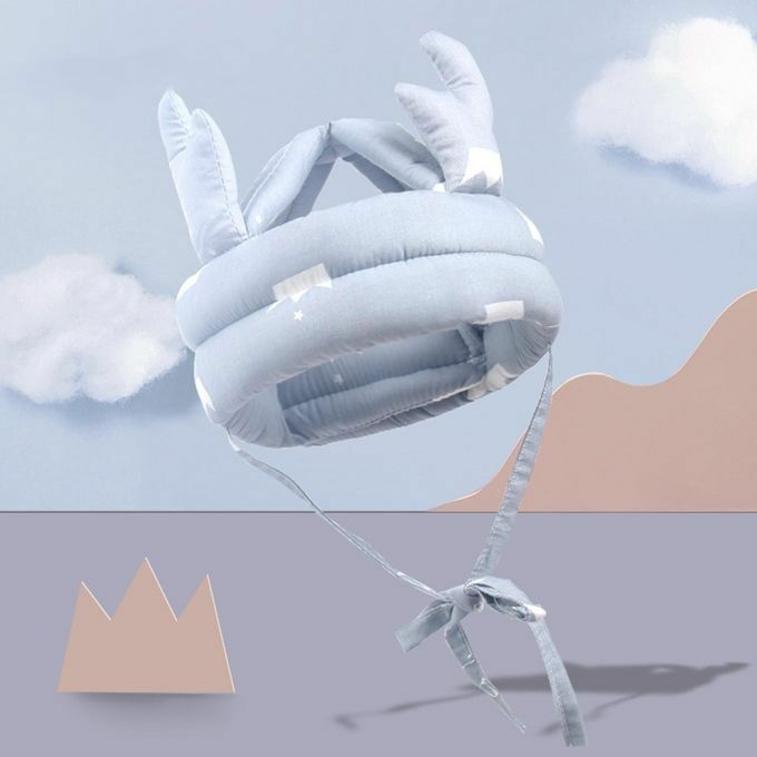 product_image_name-Generic-Chapeaux De Protection, Protection De La Tête, Coussin De Tête Souple Pour Ramper, Gris-6