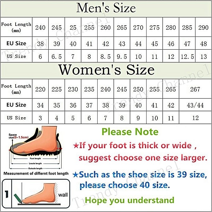 24.5 cm is what shoe size
