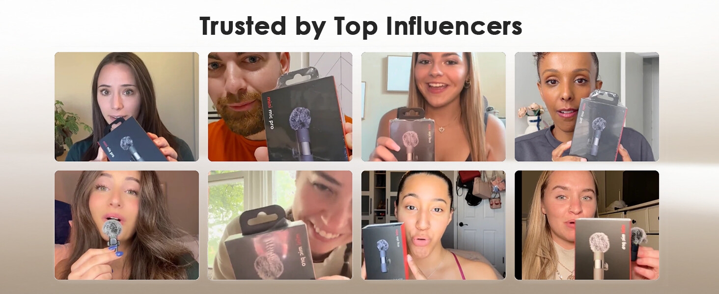 Microphone for iPhone, wireless microphones, mini mic, bluetooth microphone, lavalier microphone