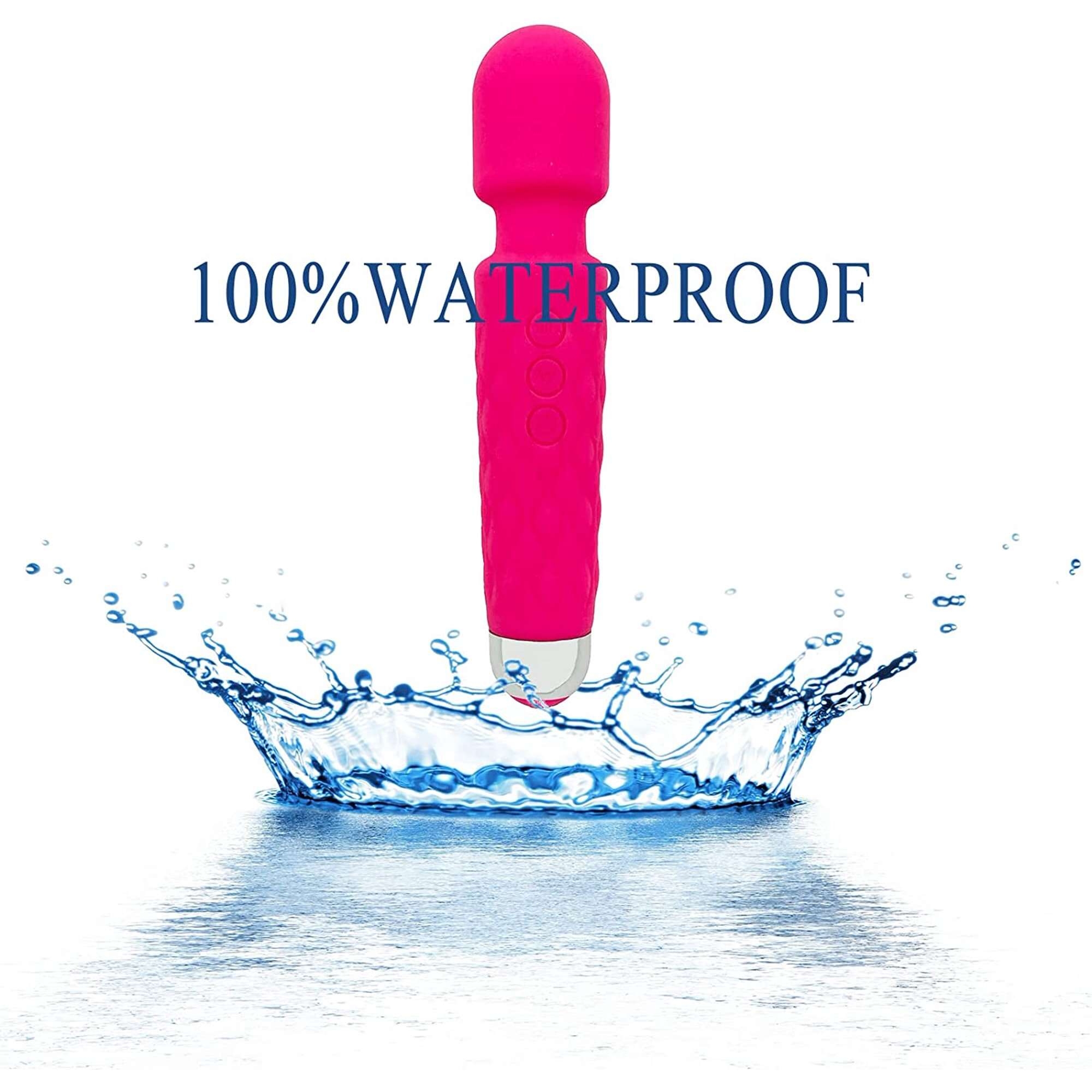 20 Modes and 8 Speeds of Vibration,Rechargeable Personal Massager