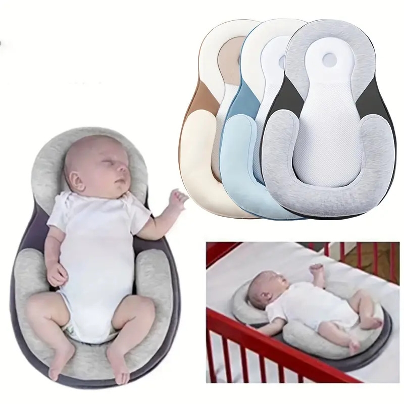 baby anti flip portable pillow mattress details 1