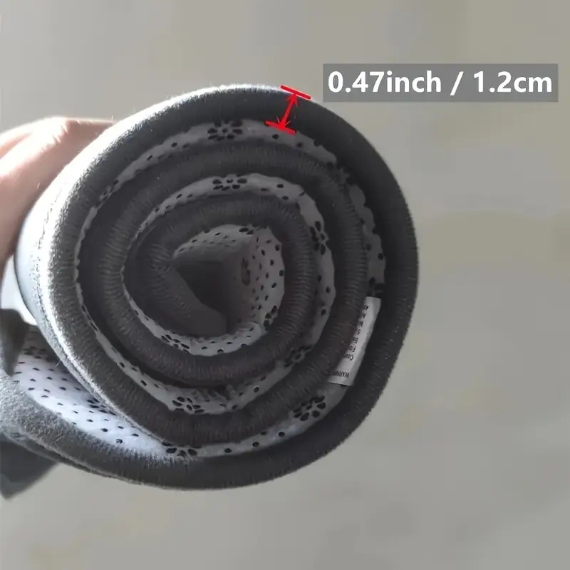 纯色l型法兰绒吸水地垫家用厨房吸油防滑脚垫浴室入户门垫拐角地毯 商品详情 7