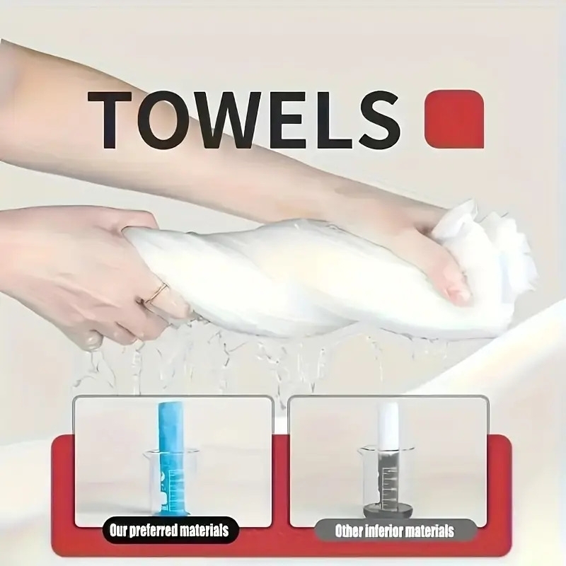 compressed towels 14 pack of wet and dry disposable towels for camping     care or pet use details 4