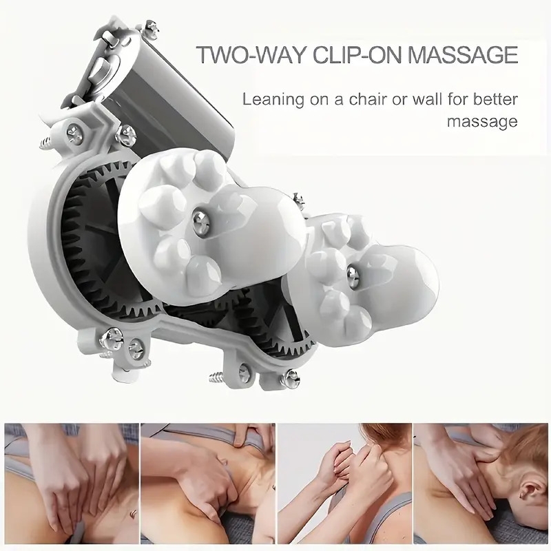 electric neck massager u shaped massage pillow cervical and neck massager with durable memory sponge massage pillow with heat lightweight and helps release stress and muscle fatigue 2