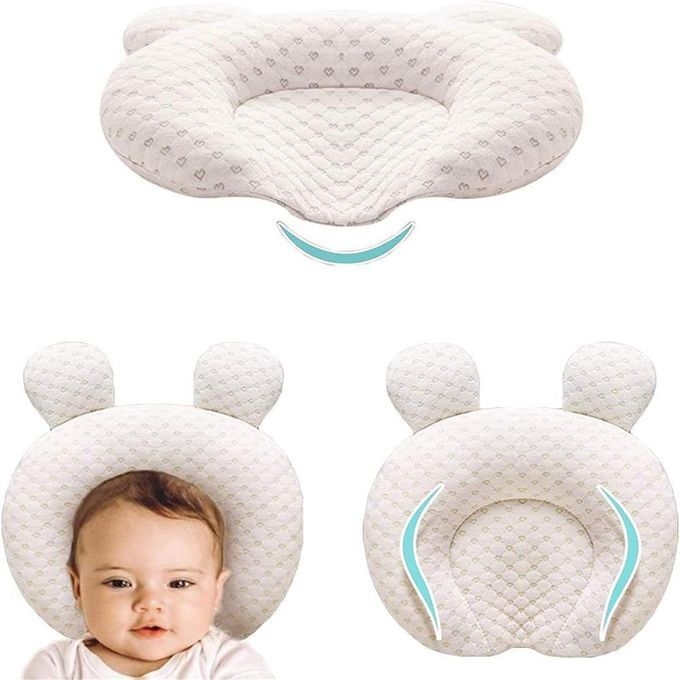 Generic Baby Head Shaping Pillow, Flat Head Prevention Memory Foam Infant Pillow