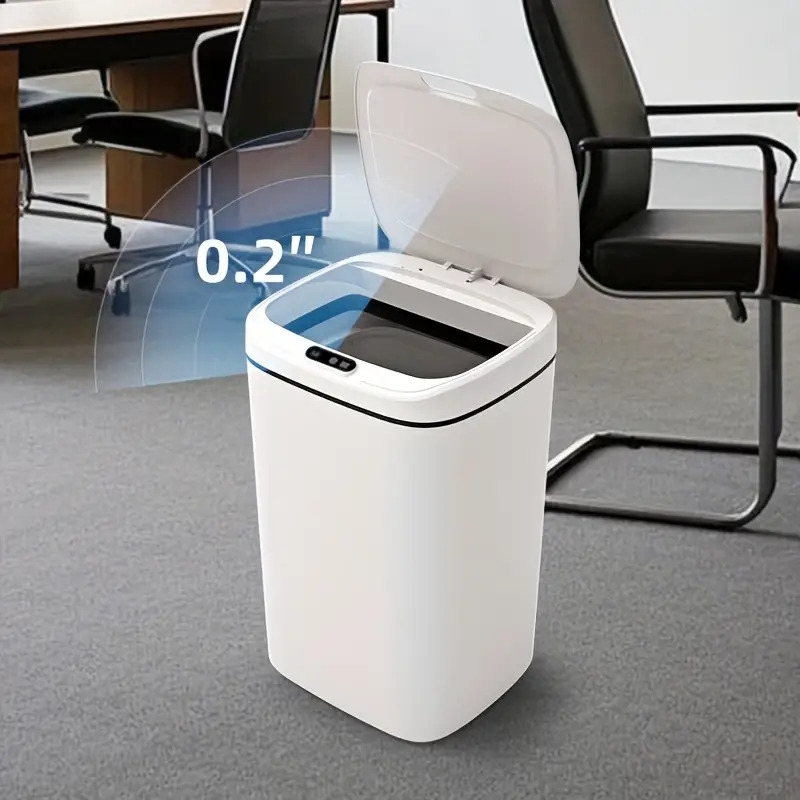 activated trash can odor sealing stylish durable with easy for home and office use details 8