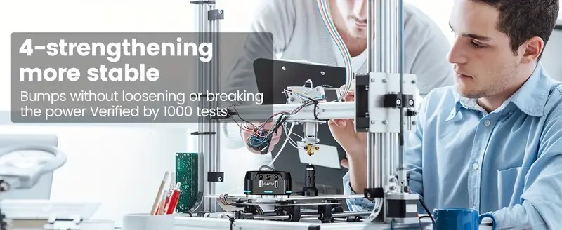 智能 3 插座车载充电器，带 led 电压显示和双 usb 端口车载插头打火机禁食充电适配器 - 非常适合所有汽车设备！ 详情 6