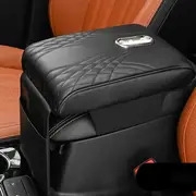 new sponge with draw paper hole can be stored car multifunctional armrest box pad car universal heightening armrest box pad details 0