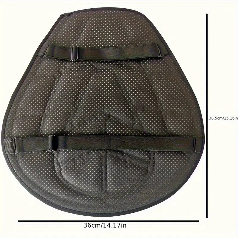 anti slip motorcycle seat cushion durable breathable 3d shock absorption seat cover sunscreen   motorbike   motorcycle accessories 3