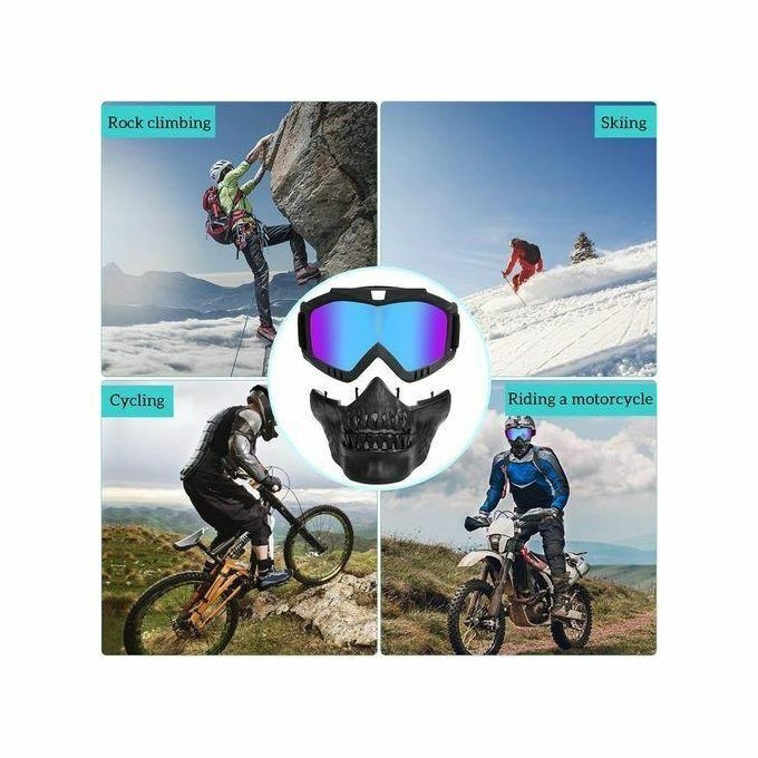 product_image_name-Generic-Masque De Casque De Moto Squelette, Rétro Harley Cycling Mirror-Racing-Disassembly-Sunglasses-7