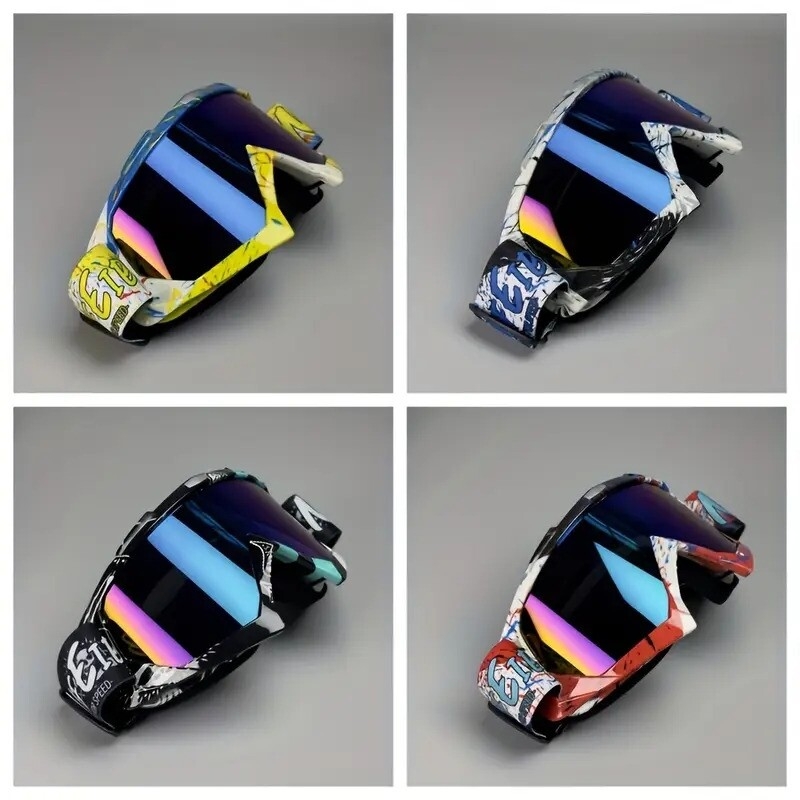 neutral pc lens motocross riding goggles outdoor sports protective eyewear windproof and goggles for daily outdoor use breathable and comfortable used for mountaineering skiing hiking riding etc details 1