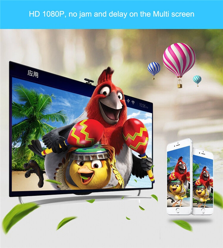 Lighting To HDTV 2 Ports Splitter Cable Converter 1080P Digital AV Adapter Phone Accessories for iPhone iPad To TV