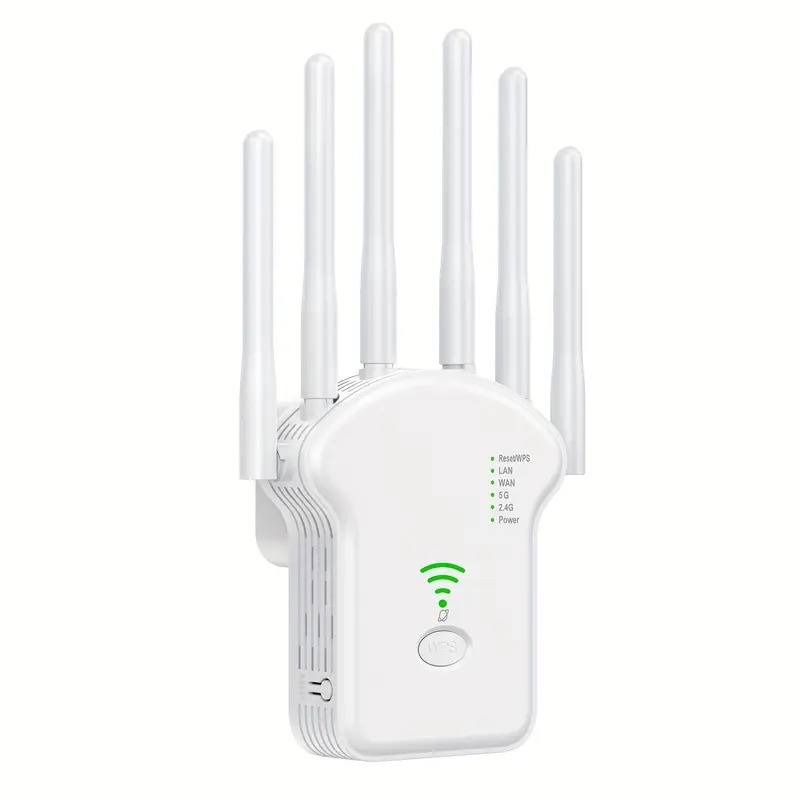 300Mbps 2.4G/5G双频无线互联网WiFi中继器/路由器/信号增强器，适用于家庭更大的覆盖范围扩展器和信号放大器 详情 3