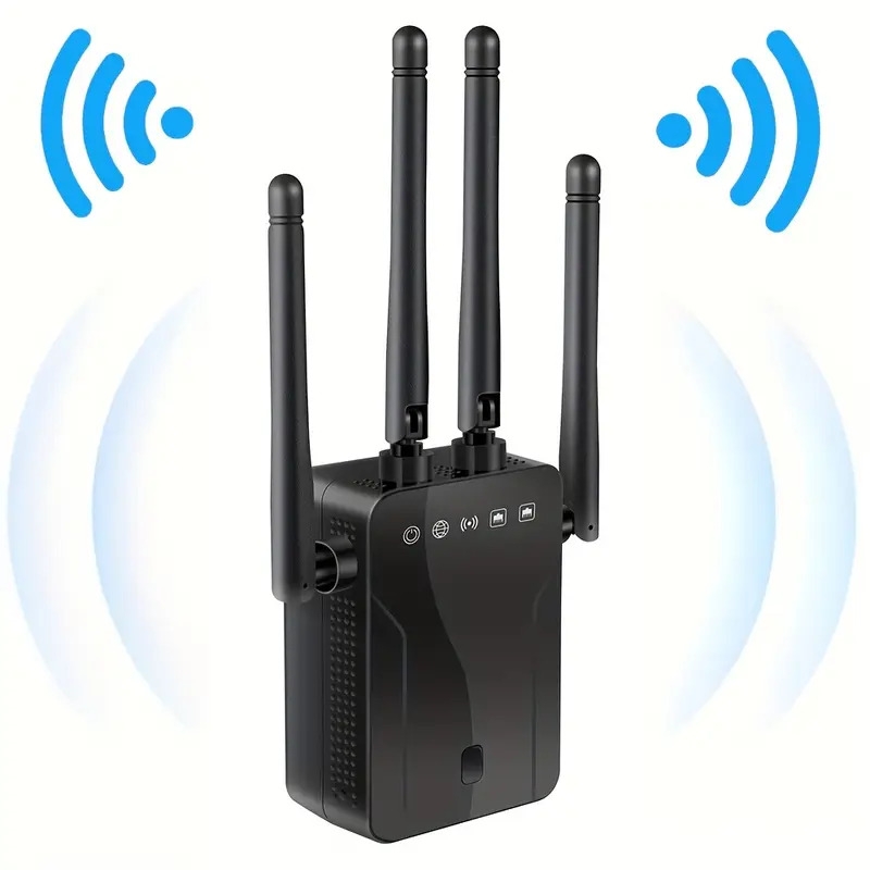 2023 wifi extender wifi booster cover up to 9800 sq ft 50 devices wifi range extenders signal booster for home wireless internet signal amplifier with ethernet port wi fi repeater easy setup 0