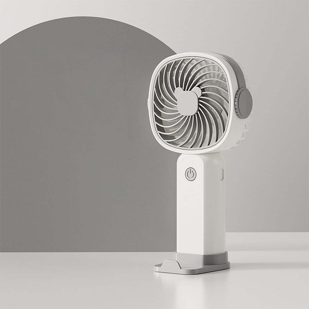 Baohd Super Quiet Dormitory Fan With Reverse Spiral Grid Wind And Ong Battery Life Electric Fan In Summer yellow
