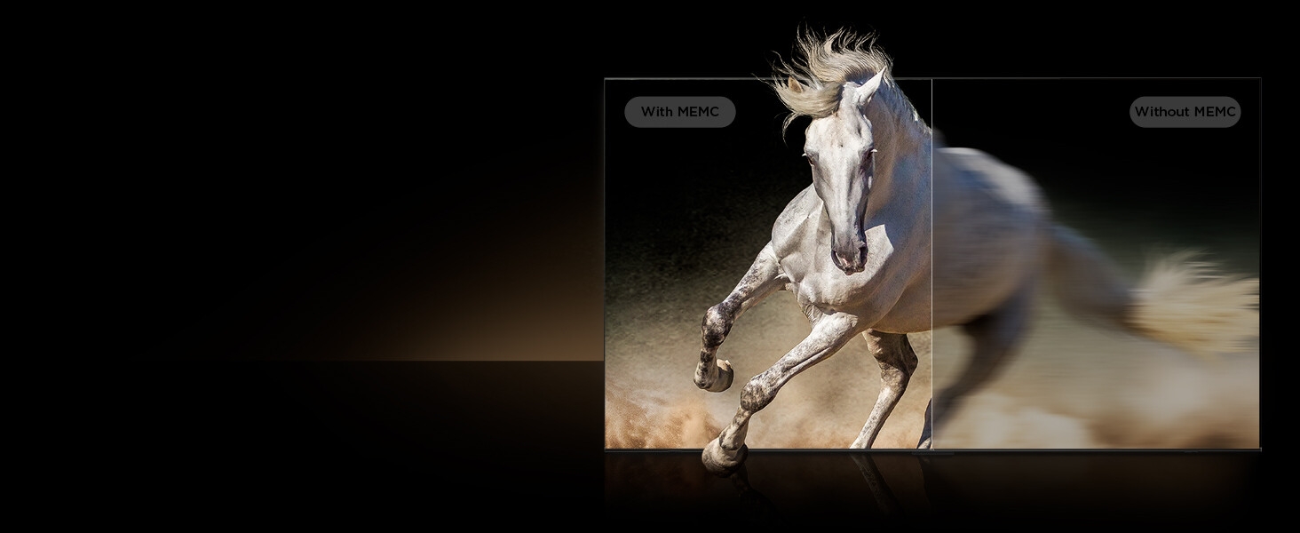 Motion Rate 240 with MEMC Frame Insertion