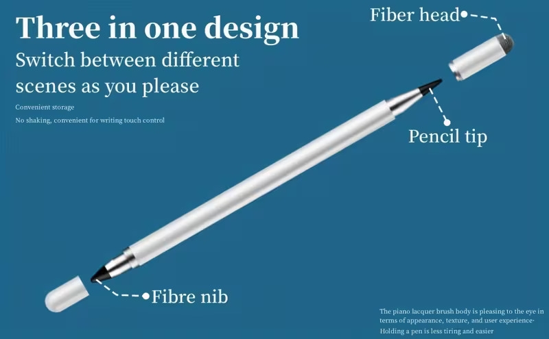 stylus pens for touch screens 3in 1 universal stylus for ipad iphone tablets samsung galaxy all capacitive touch screens Product details 5
