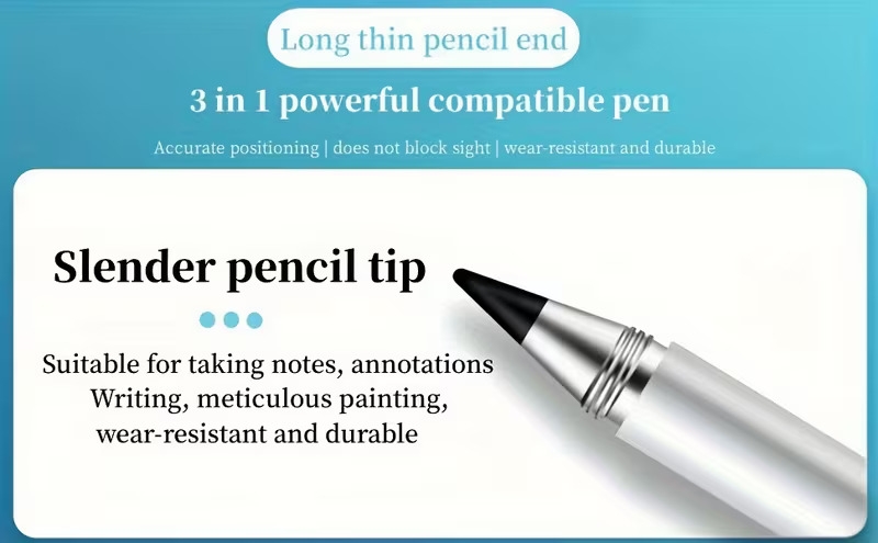 stylus pens for touch screens 3in 1 universal stylus for ipad iphone tablets samsung galaxy all capacitive touch screens Product details 1