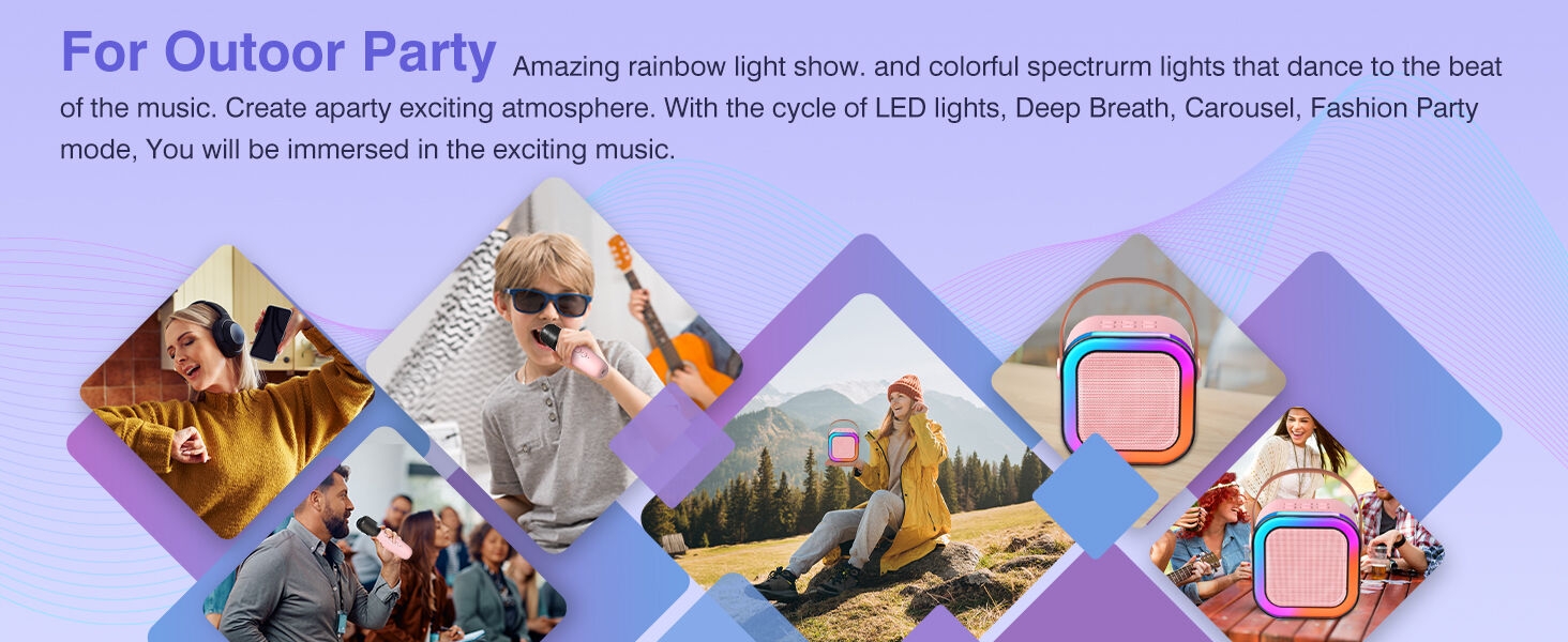 Mini Karaoke Machine for Kid