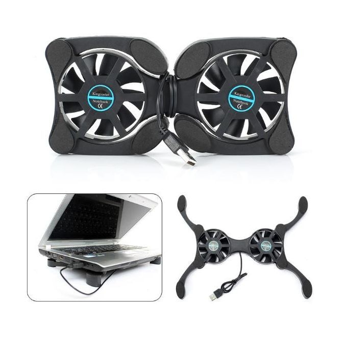 product_image_name-Generic-Foldable Laptop Cooling Fans Notebook Computers Cooling Pads Cooler Stand-2