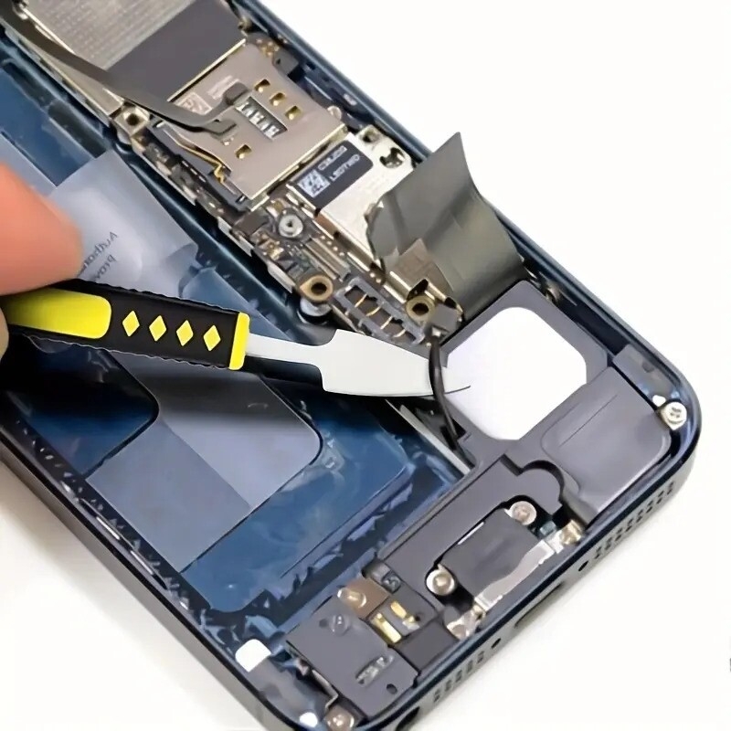 6pcs set electronic repair tool set phone opening tool metal double head disassembly tool for pad tablets laptop mobile phone electronic device details 3