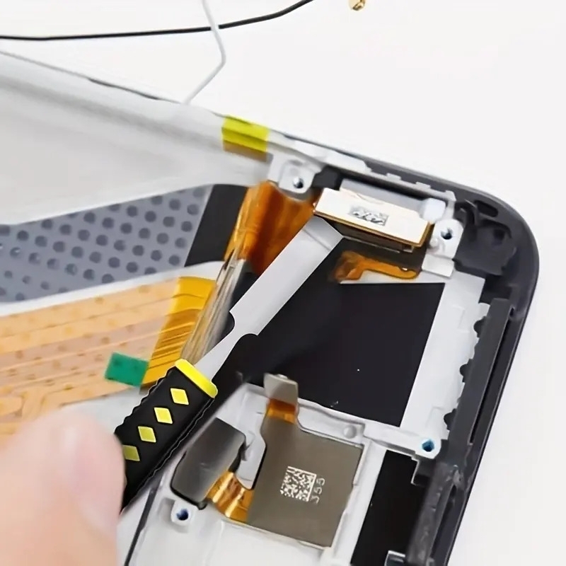 6pcs set electronic repair tool set phone opening tool metal double head disassembly tool for pad tablets laptop mobile phone electronic device details 4