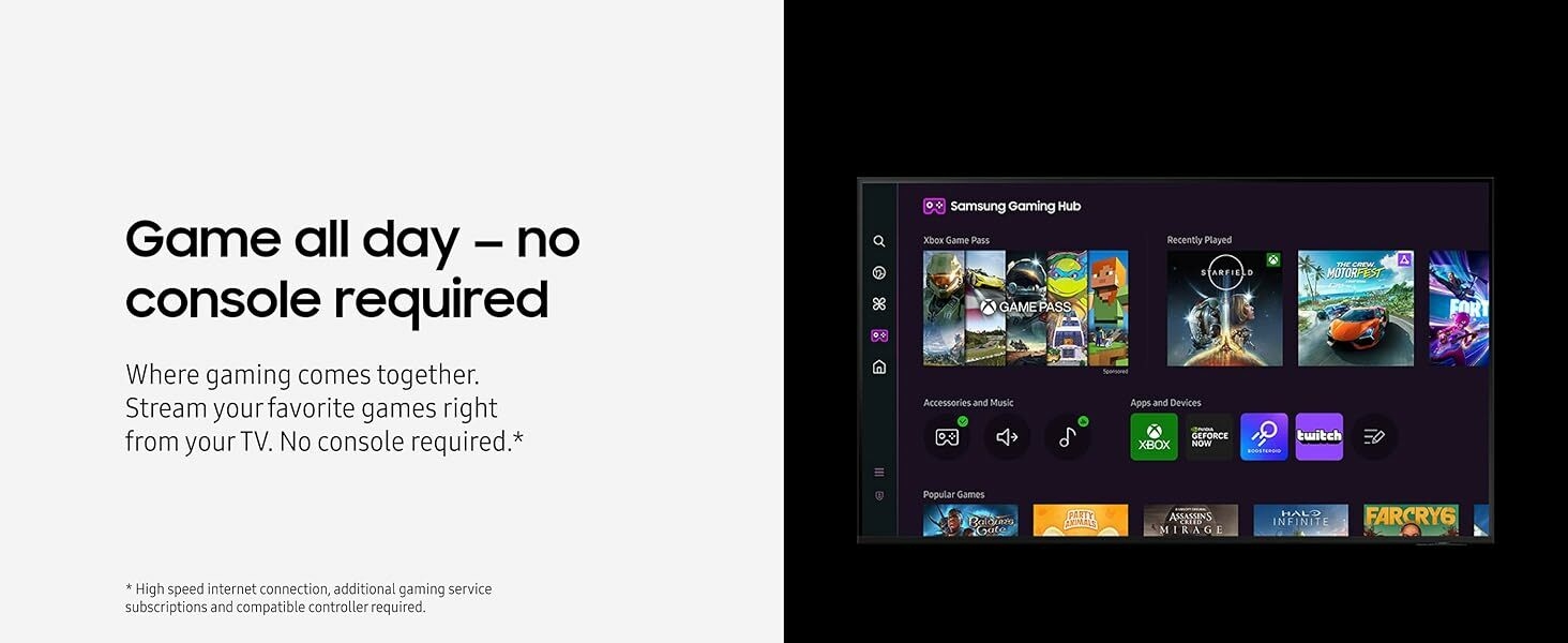 Samsung 85 inch DU7200 Crystal UHD 4K Smart TV