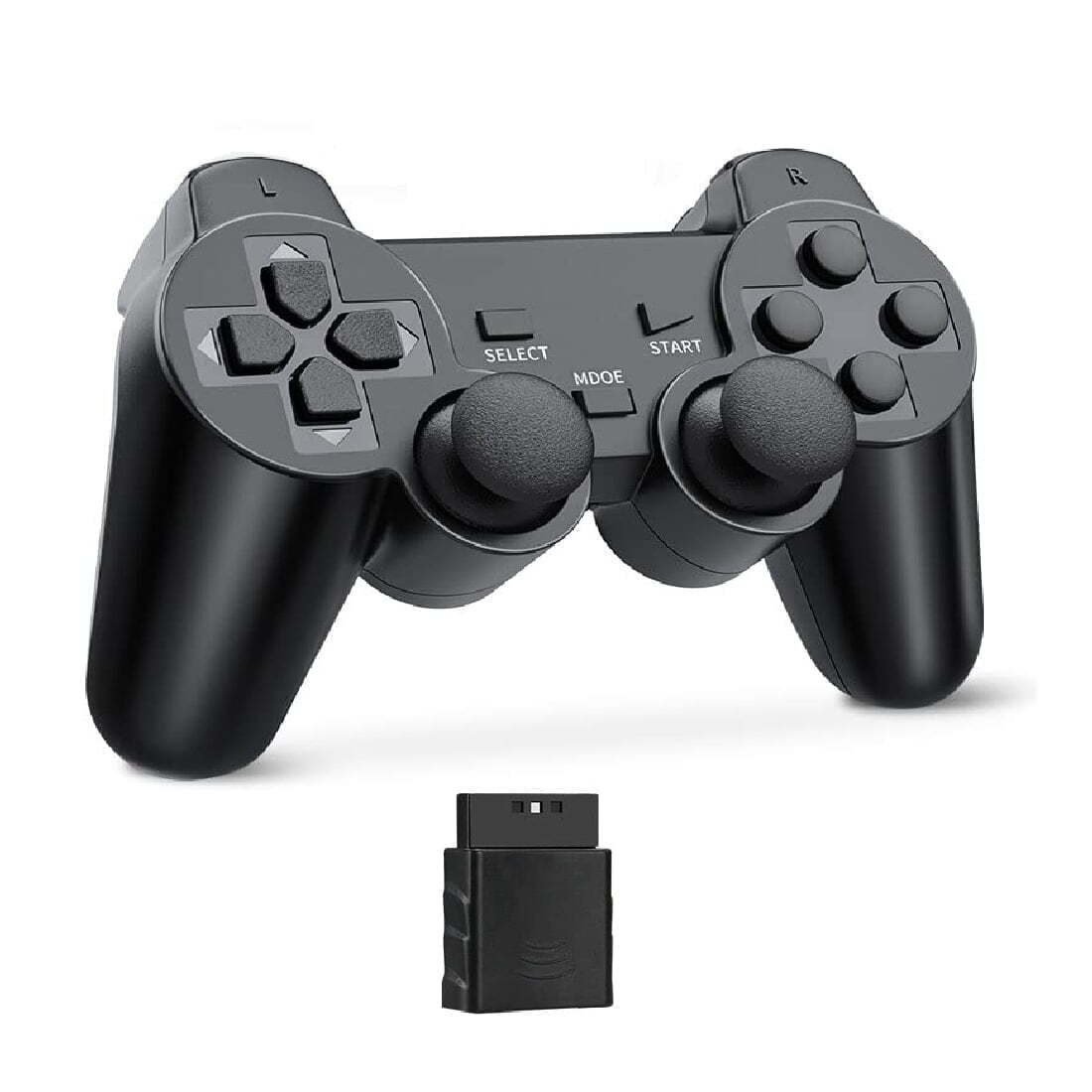 2.4G Wireless PC Game Controller, USB Gamepad for PC/Laptop, Android, PS3,  Black - Walmart.com