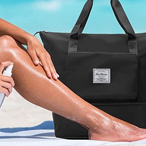 Portable beach bag