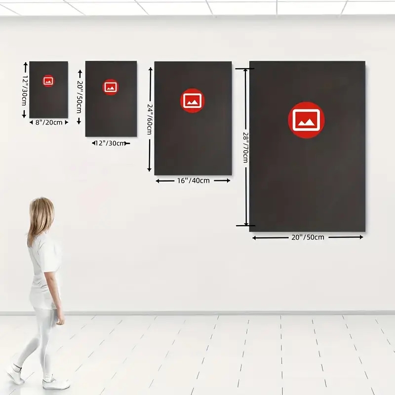 3pcs abstract ethnic african wall art set afro bohemian canvas decor   art for bedroom living room   wall decoration no framed details 5