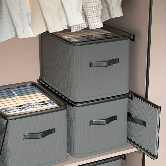 product_image_name-Generic-1 Boîte De Rangement Pour Vêtements Ménagers -32L-3