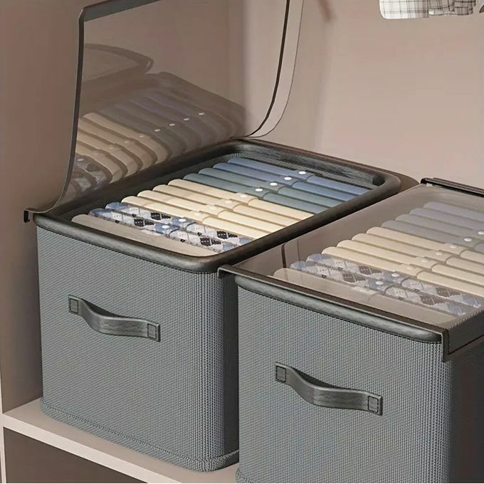 product_image_name-Generic-1 Boîte De Rangement Pour Vêtements Ménagers -32L-4