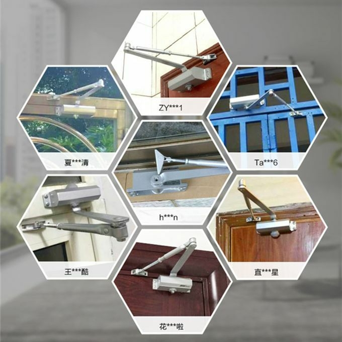 product_image_name-Generic-Automatic Door Closer Aluminium Adjustable Closing Speed-8