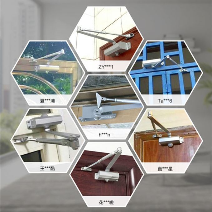 product_image_name-Generic-Automatic Door Closer Aluminium Adjustable Closing Speed-8